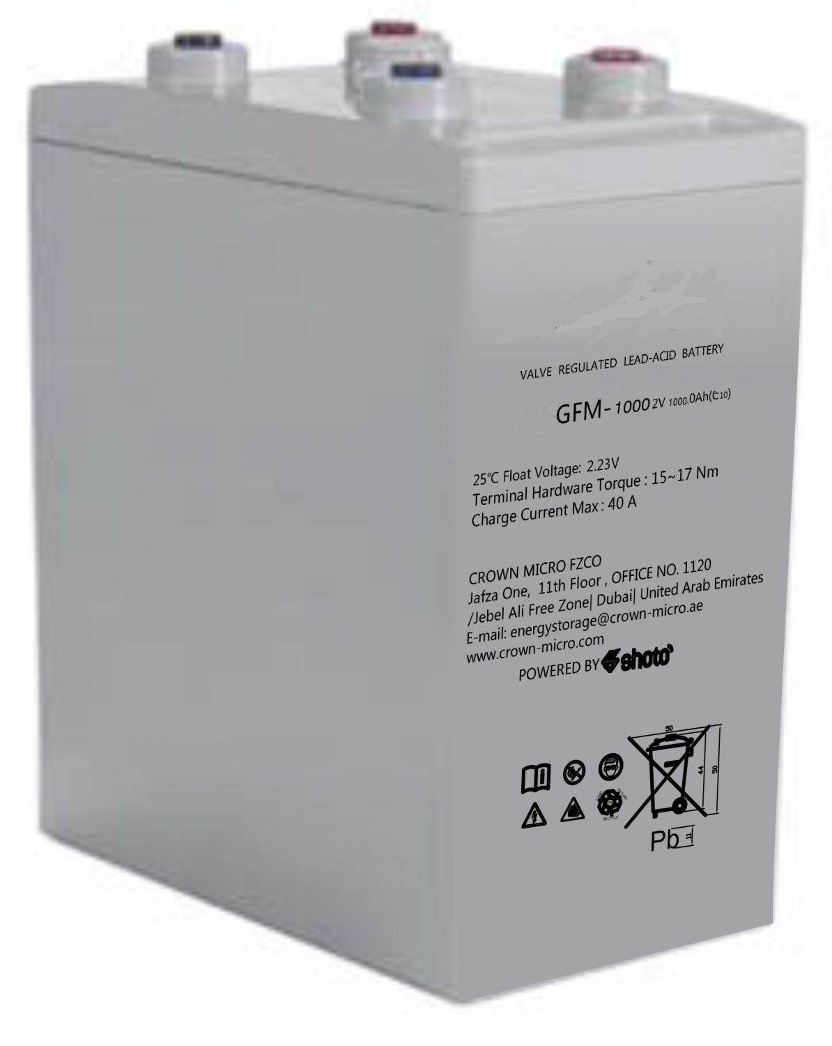 2V 1000Ah Dry Cell Shoto - Image 3