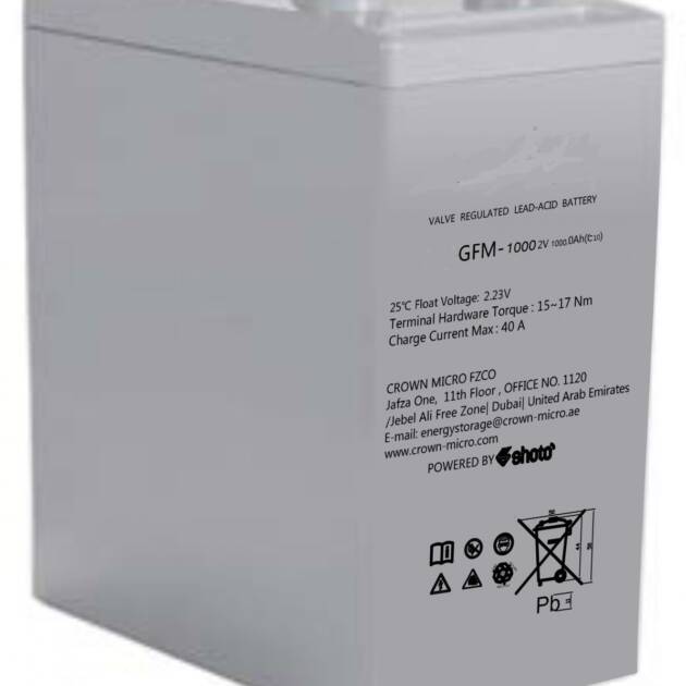 2V 1000Ah Dry Cell Shoto